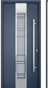 Atlas Grey exterior door