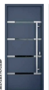 Horizon Grey exterior door