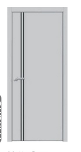 Milano Matte Grey interior door