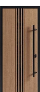 Shield Teak exterior door