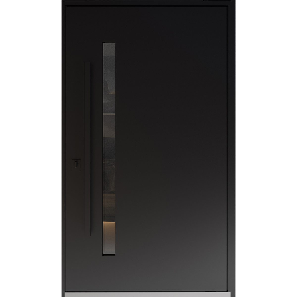 Meridian 1133 Exterior Pivot door view 3