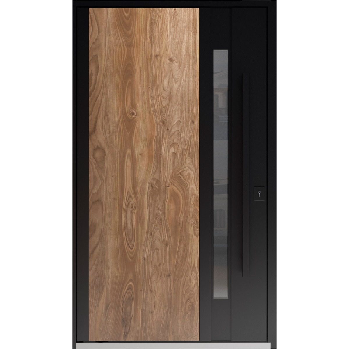 Meridian 1163 Exterior Pivot door view 5