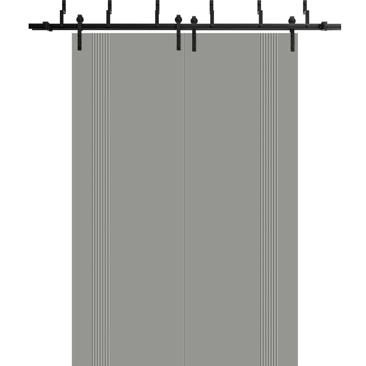 Essential 0111 Double Barn — Bypass door