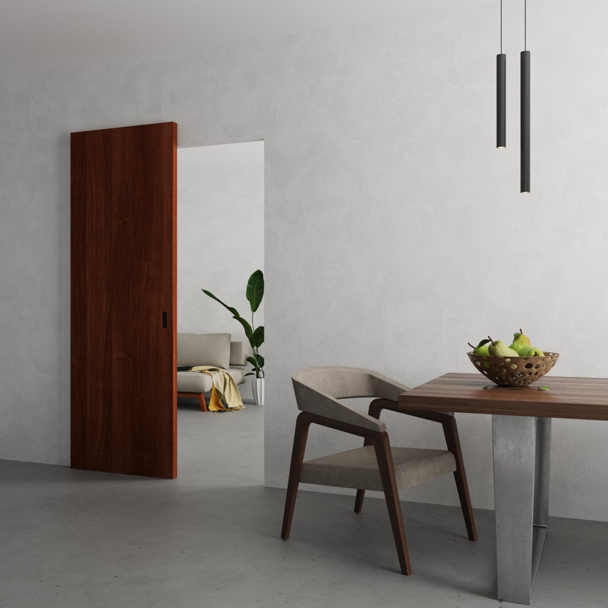 Essential 3001 Hidden Barn door view 6