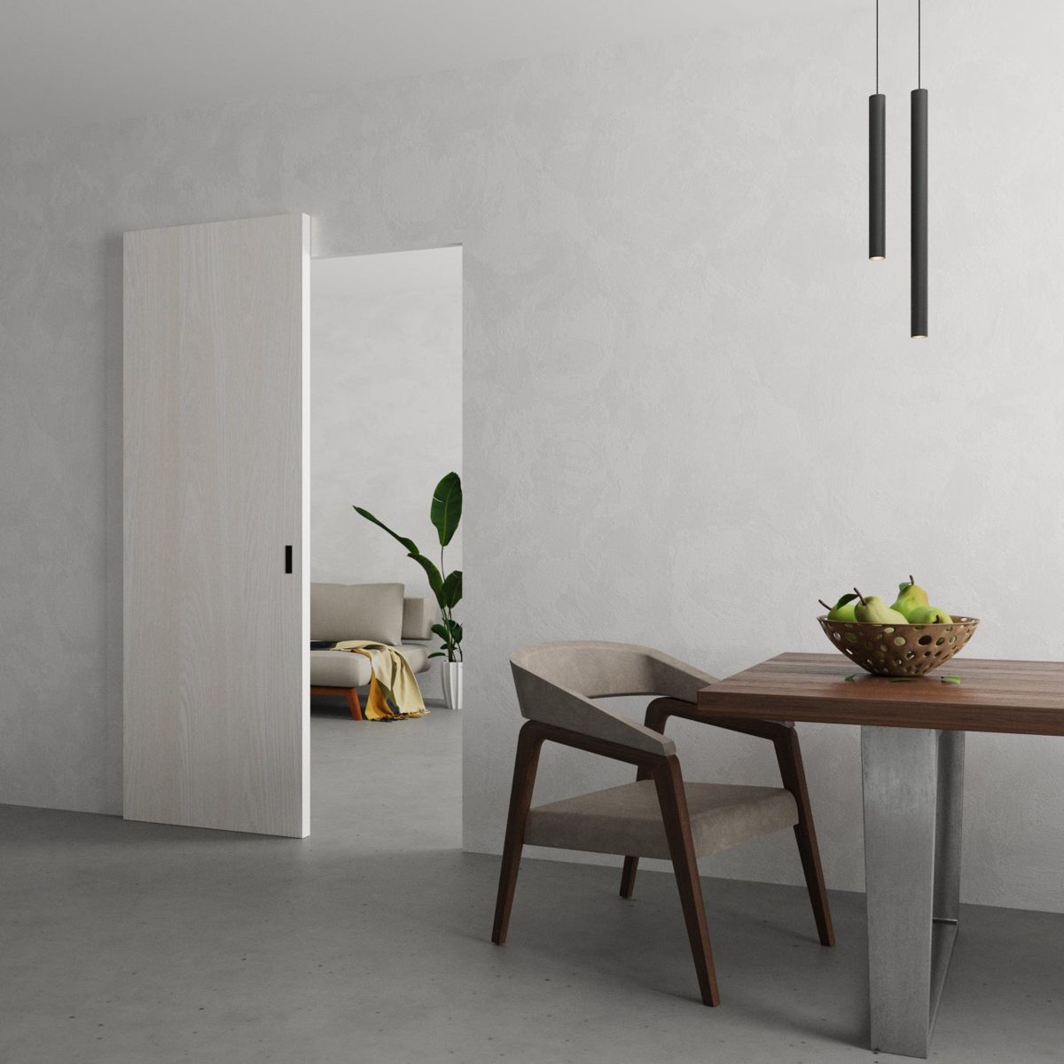 Essential 3001 Hidden Barn door view 8