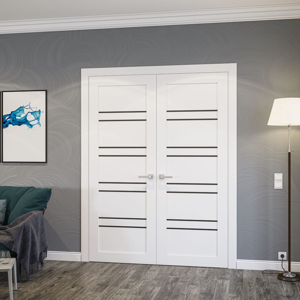 Essential 4901 Double French Swing door view 2