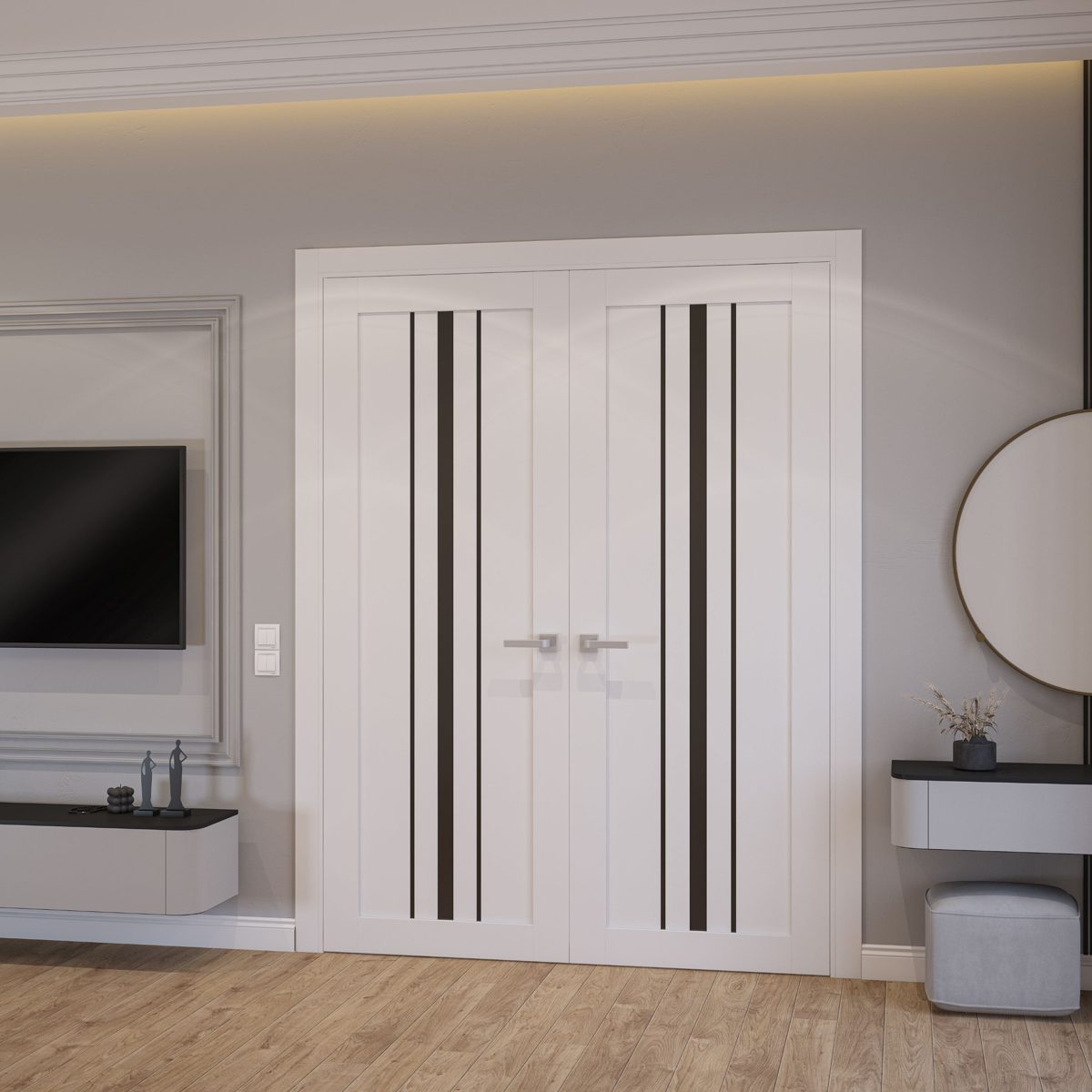 Essential 4903 Double French Swing door view 2