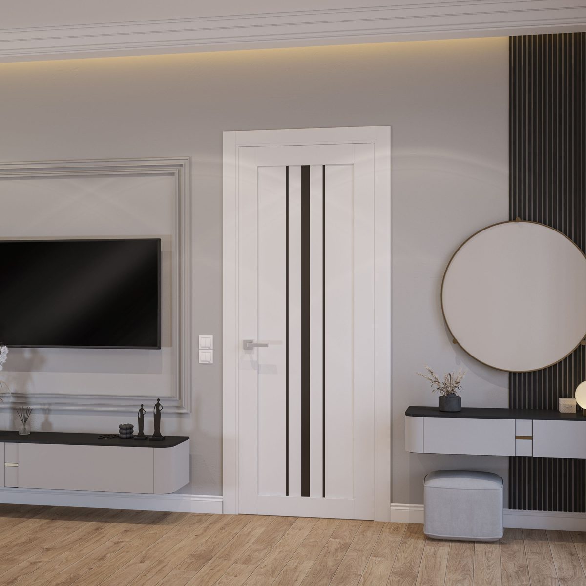 Essential 4903 Swing (Bedroom/Bathroom) door view 2
