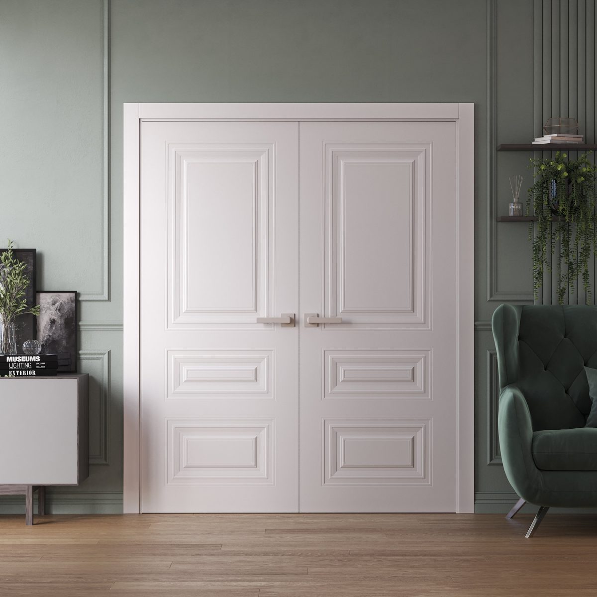 Essential 9233 Double French Swing door view 2