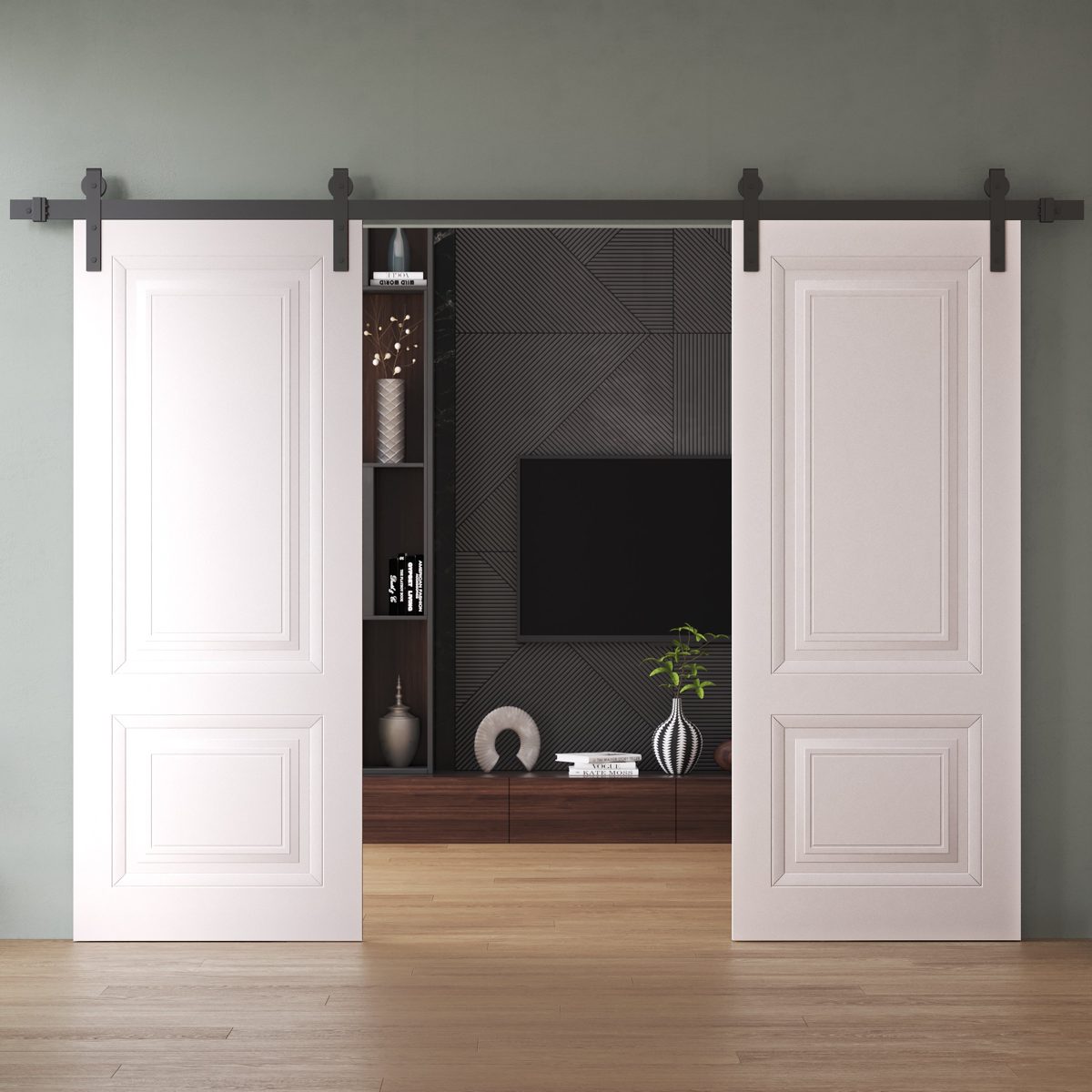 Essential 9422 Double Barn door view 2