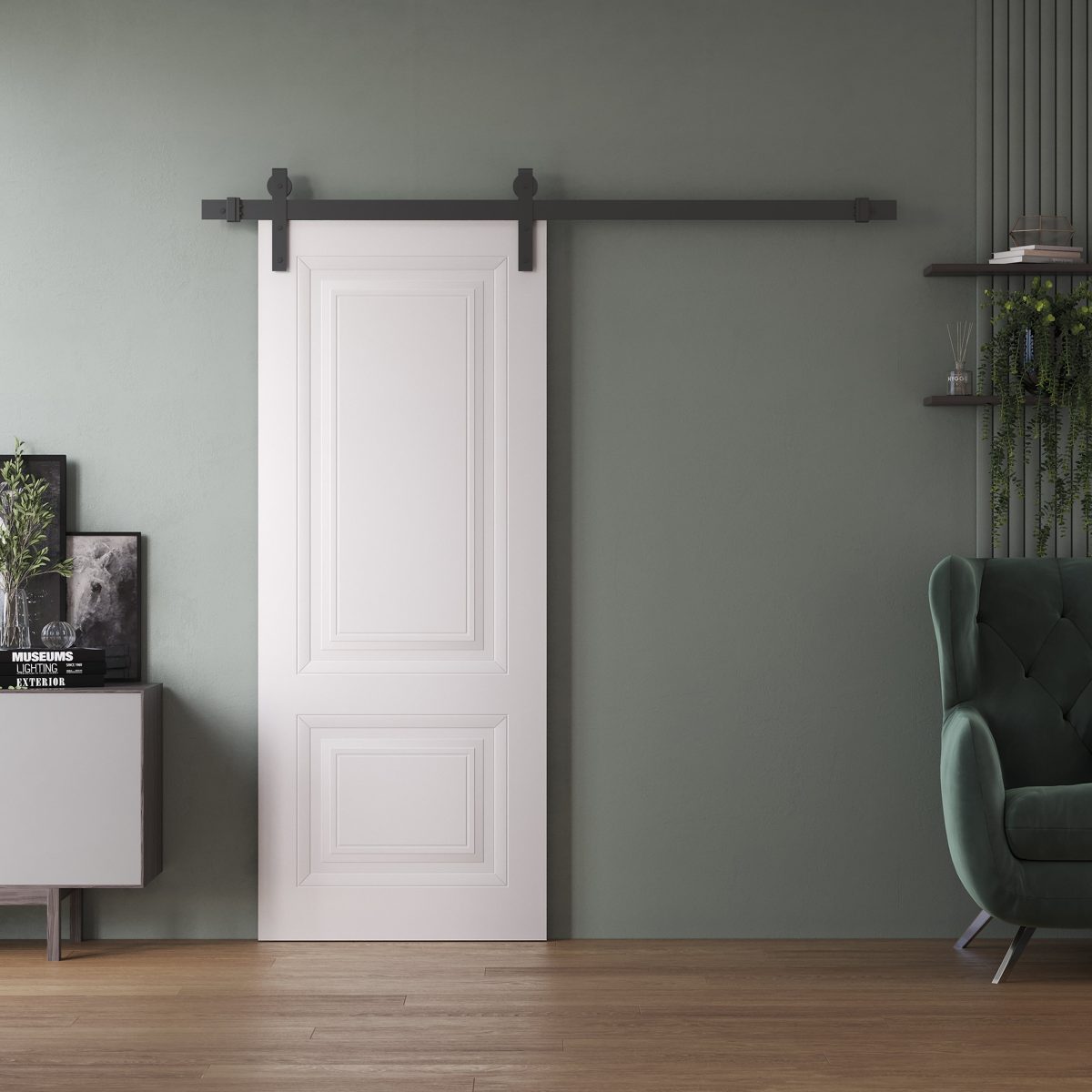 Essential 9422 Barn door view 2