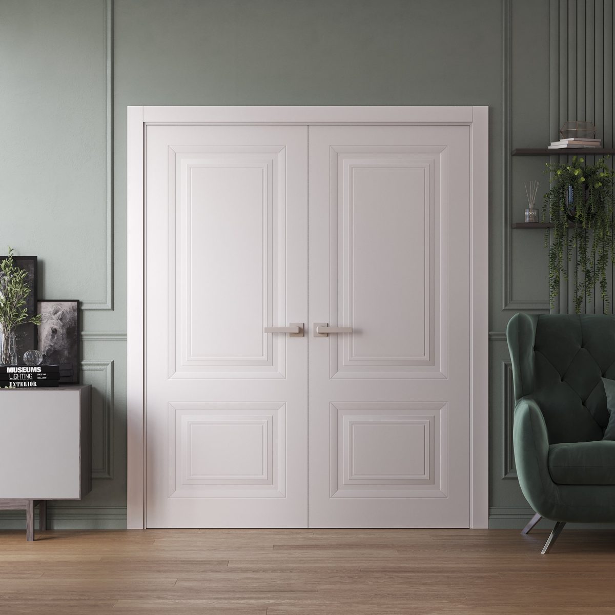 Essential 9422 Double French Swing door view 2