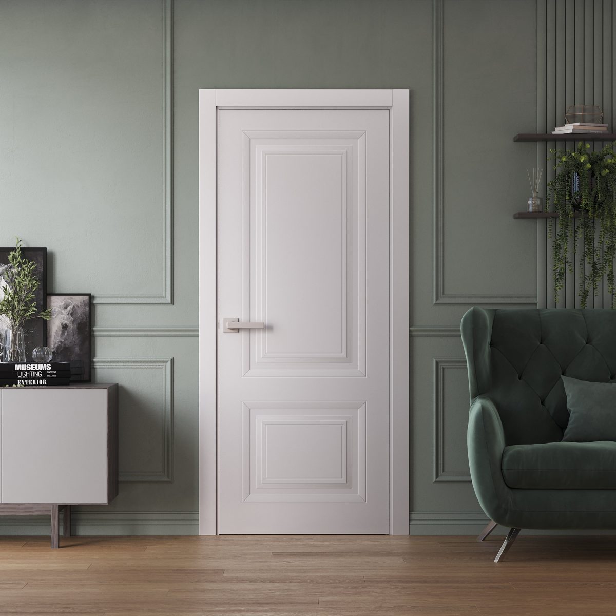 Essential 9422 Interior Slab door view 2