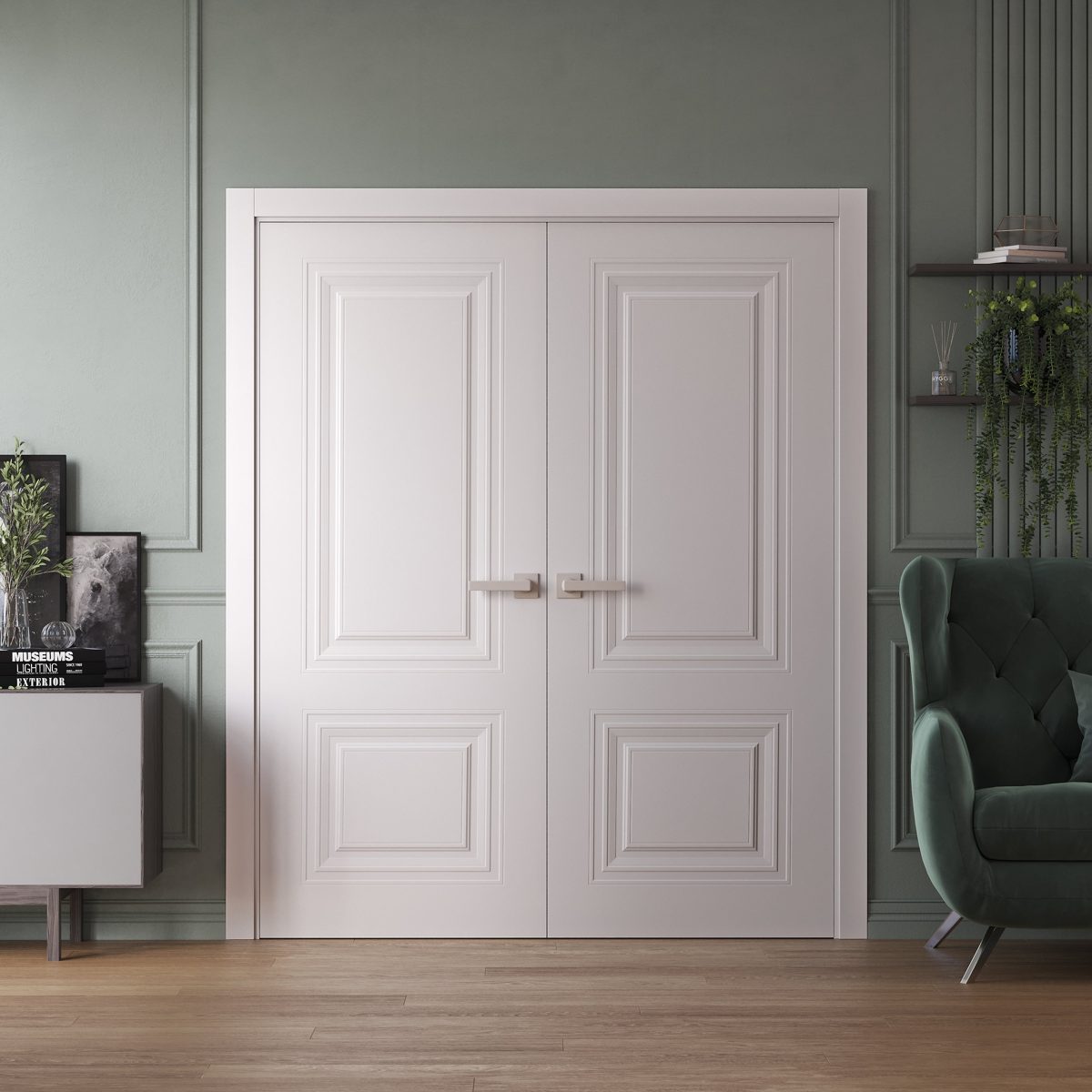Essential 9772 Double French Swing door view 2