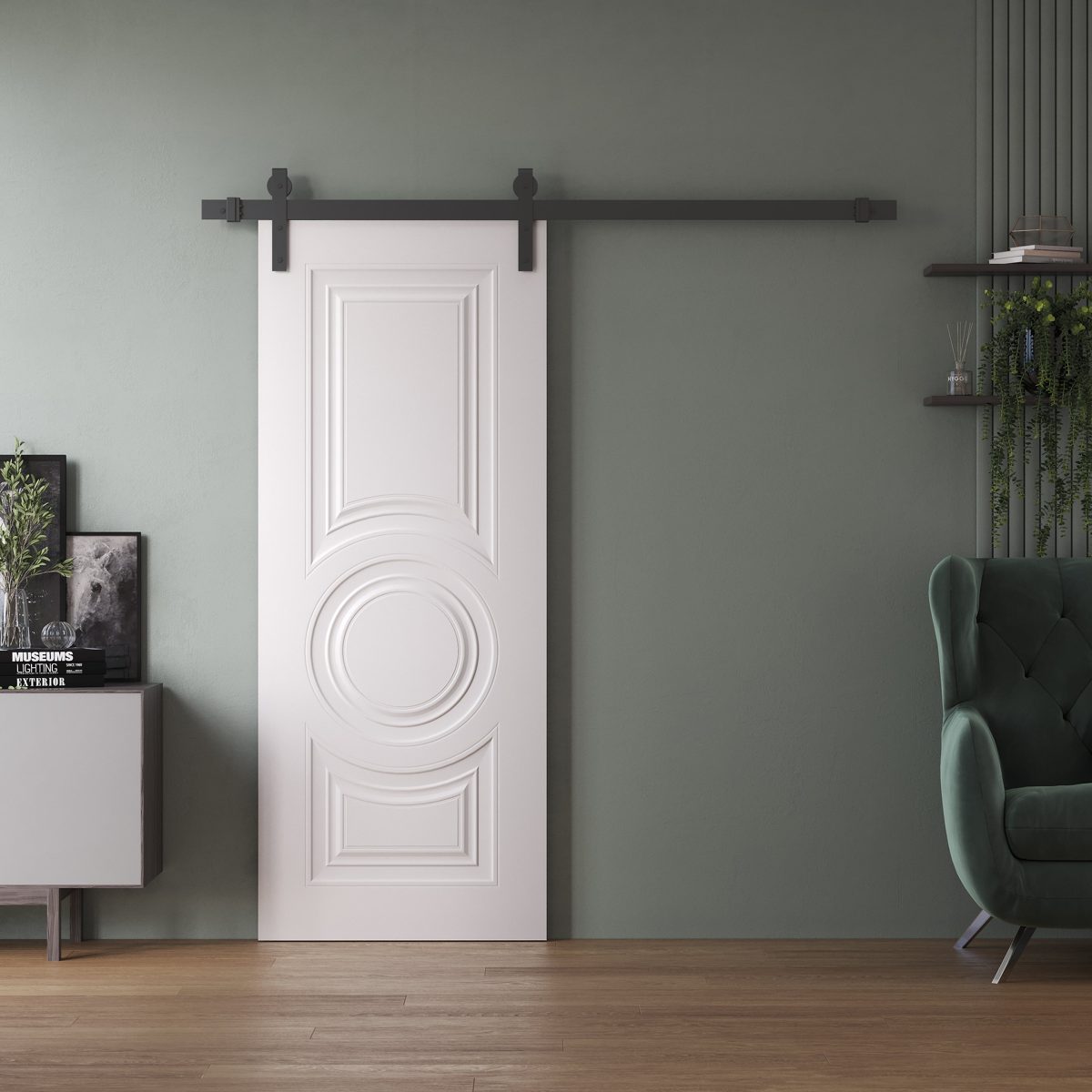 Essential 9801 Barn door view 2