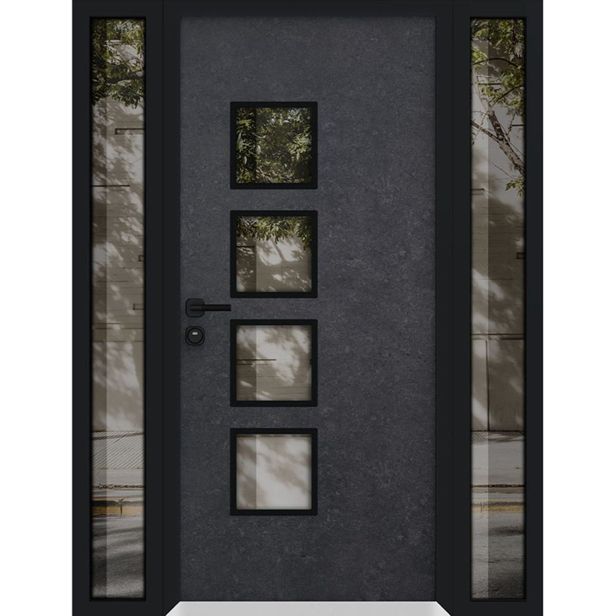 Aurora 6106 Exterior Aluminum door — Doors Near Me, Los Angeles