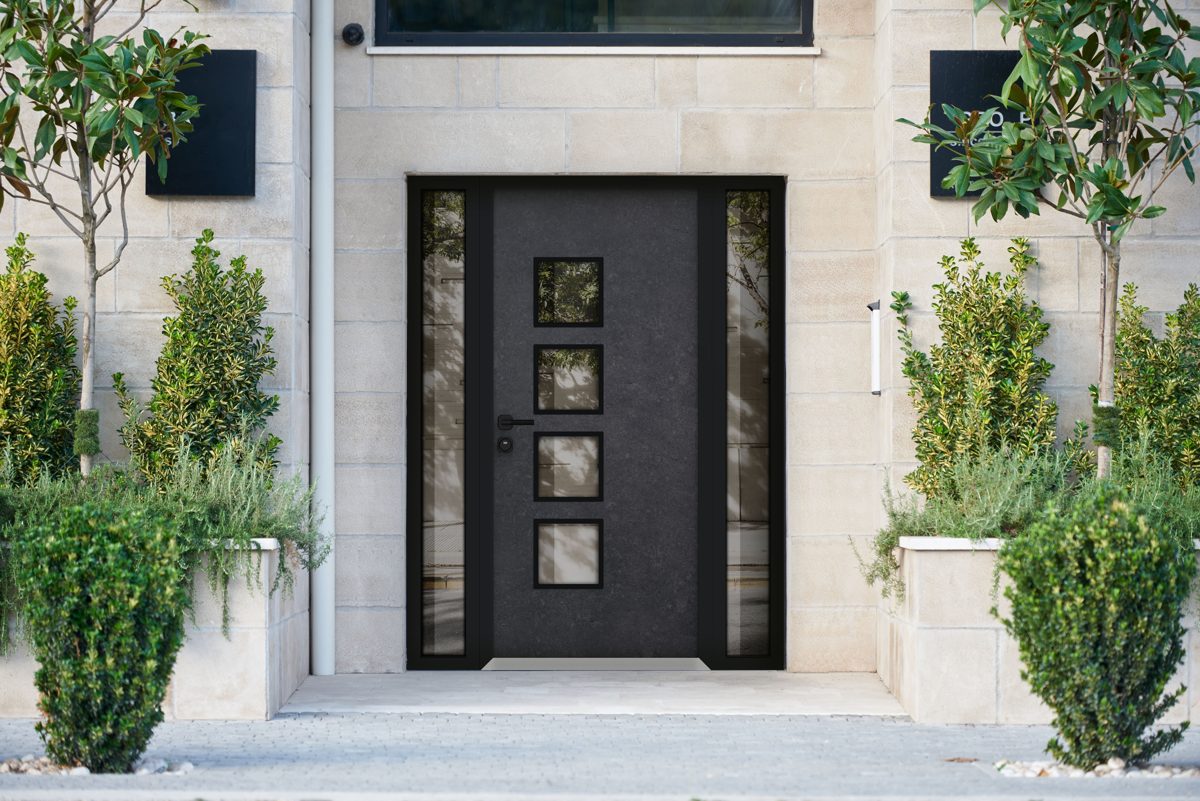 Aurora 6106 Exterior Aluminum door view 3