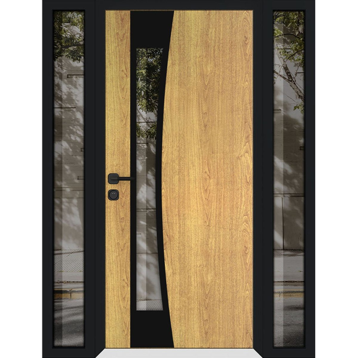 Aurora 6116 Exterior Aluminum door view 5