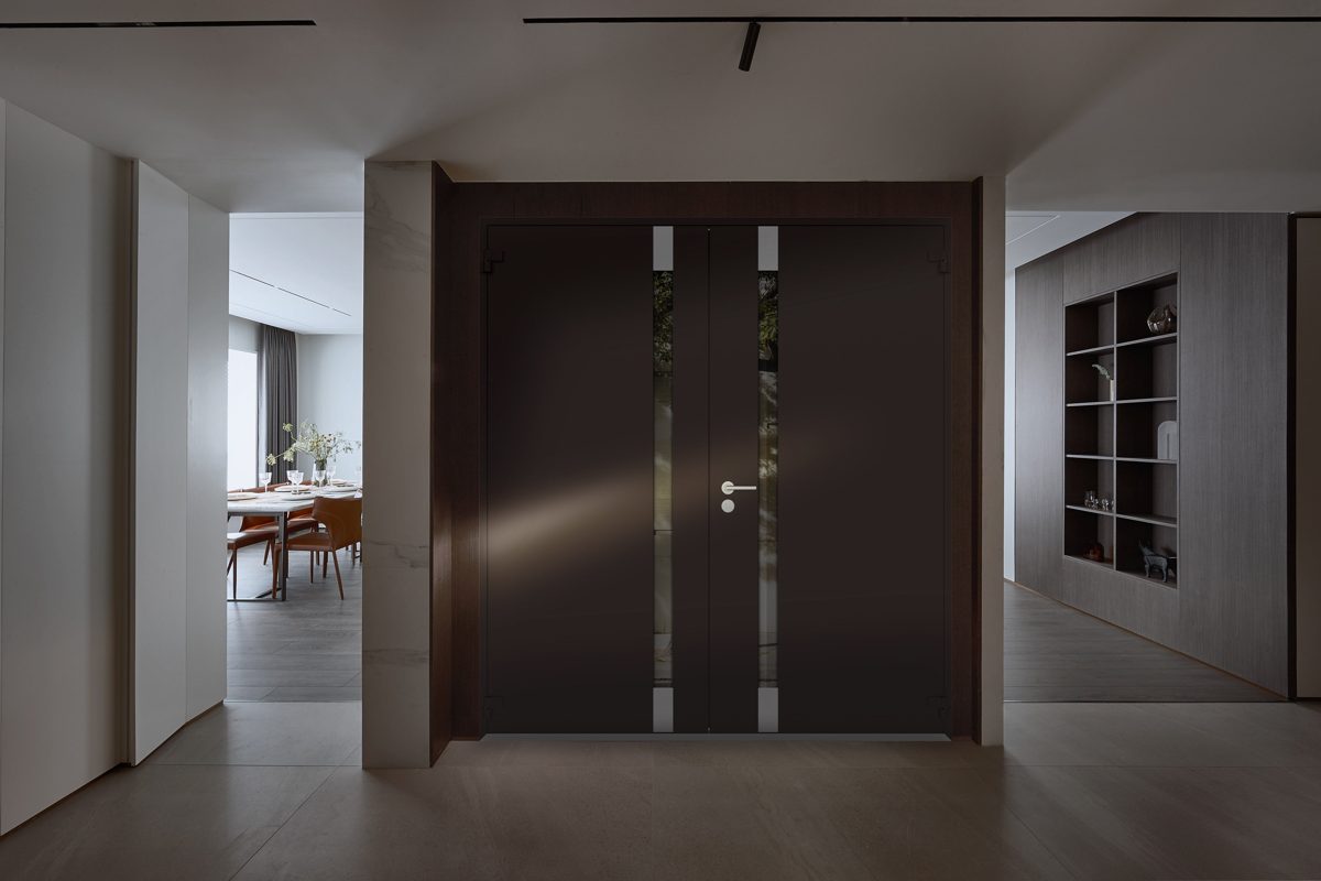Aurora 6777 Exterior Aluminum Double door view 8