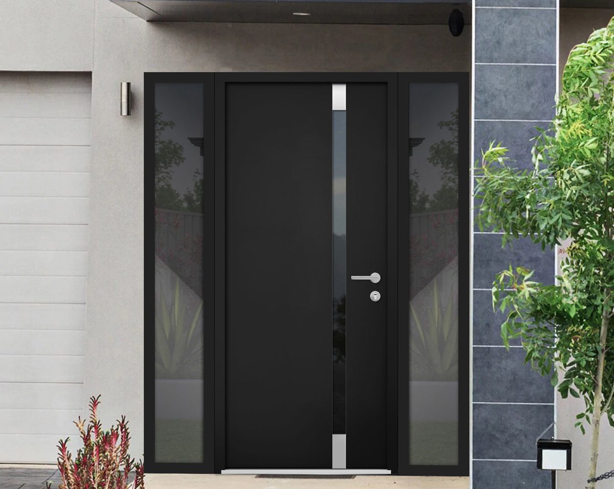 Aurora 6777 Exterior Aluminum door view 2