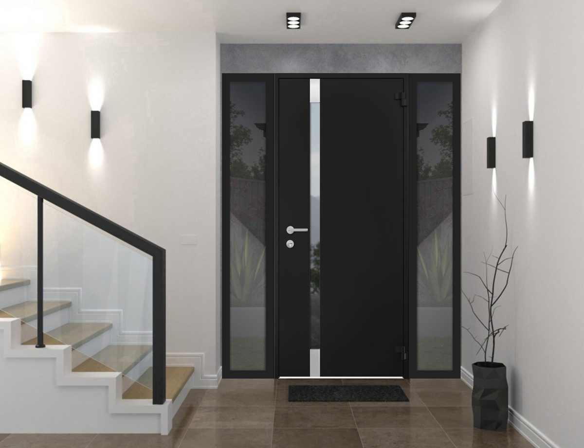 Aurora 6777 Exterior Aluminum door view 3