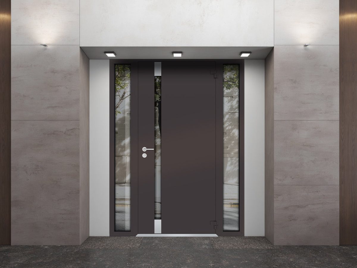 Aurora 6777 Exterior Aluminum door view 8