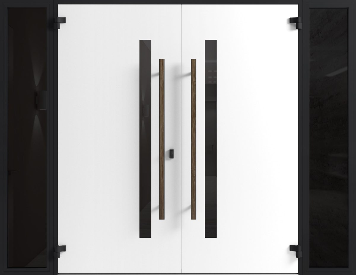 Slate 0163 Exterior Aluminum Double door view 6
