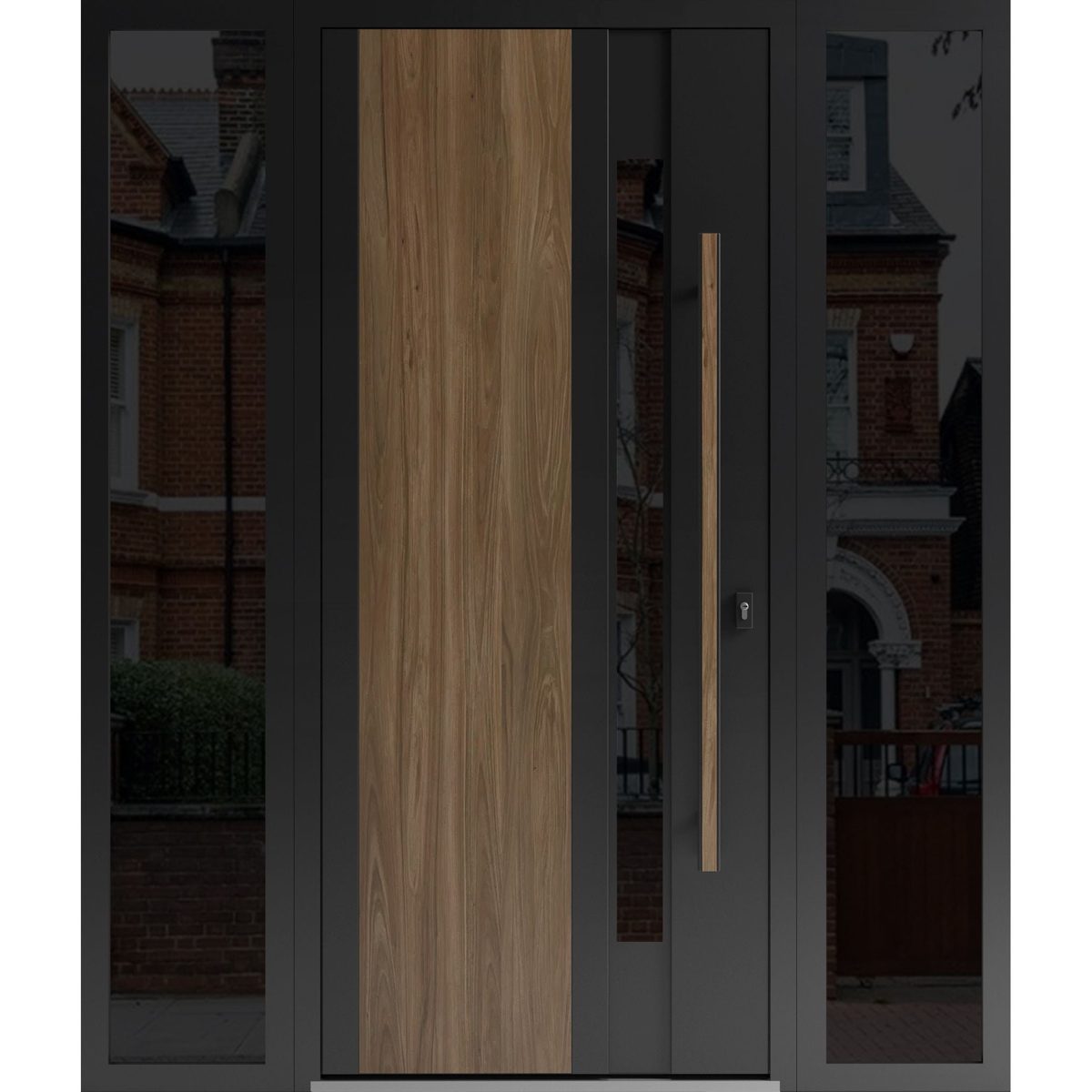 Slate 0163 Exterior Aluminum door view 5