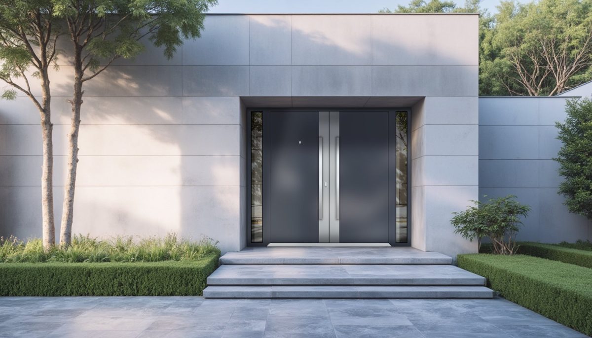 Vero 0729 Exterior Aluminum Double door view 3
