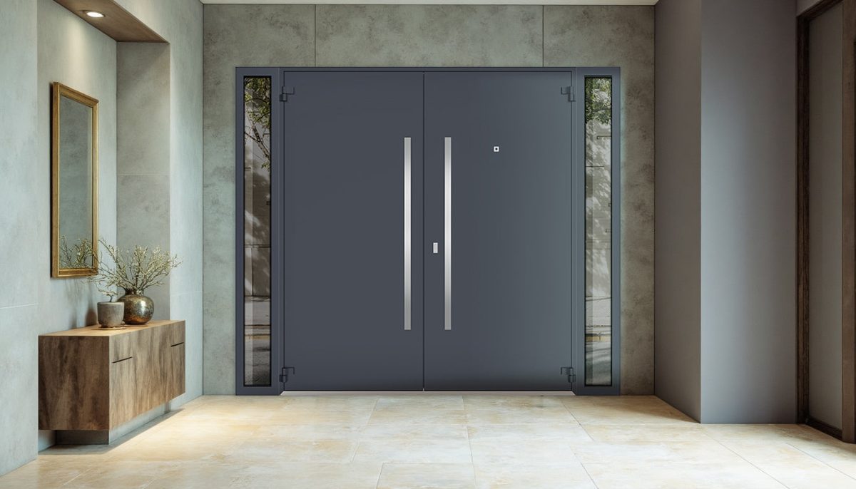 Vero 0729 Exterior Aluminum Double door view 4