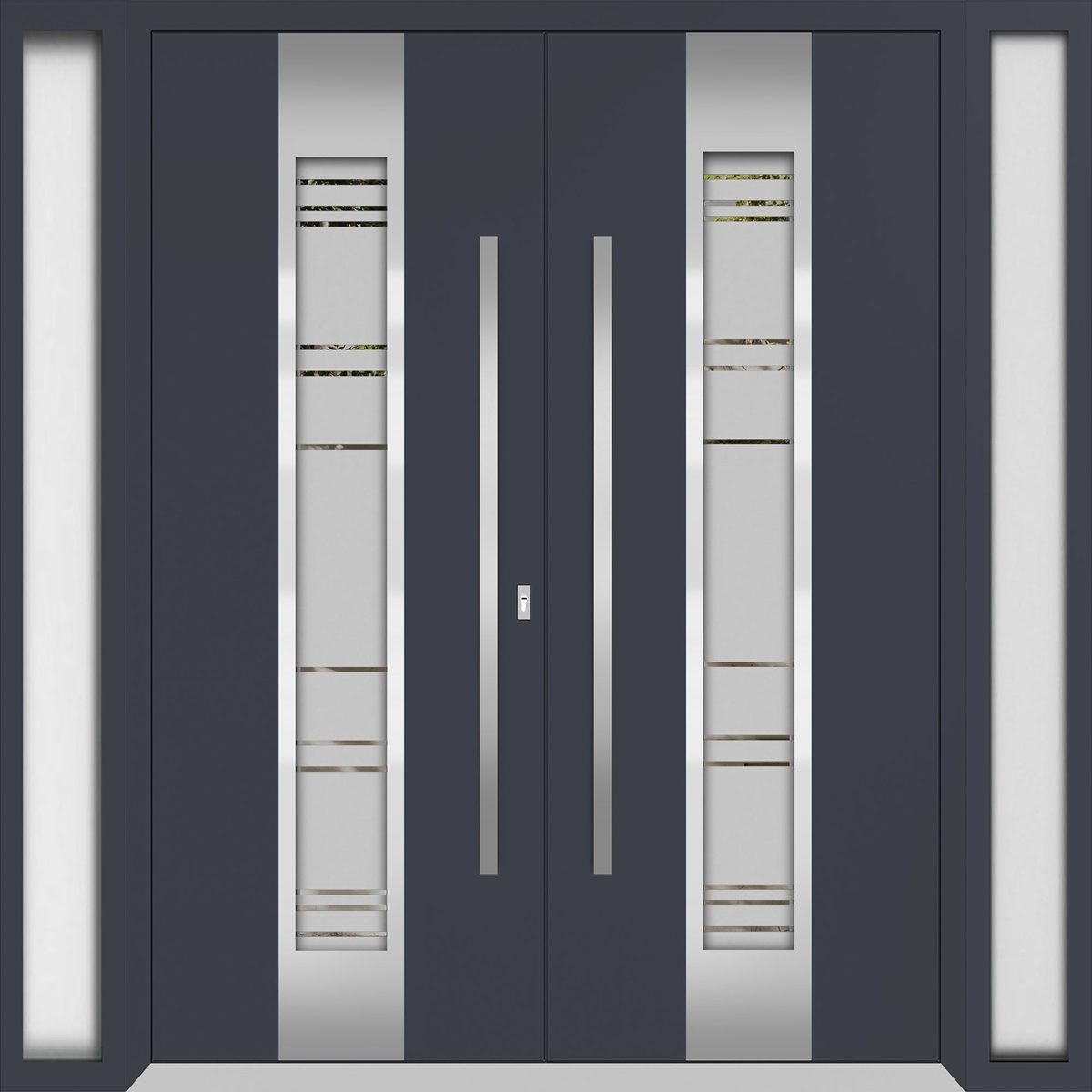 Vero 0757 Exterior Aluminum Double door