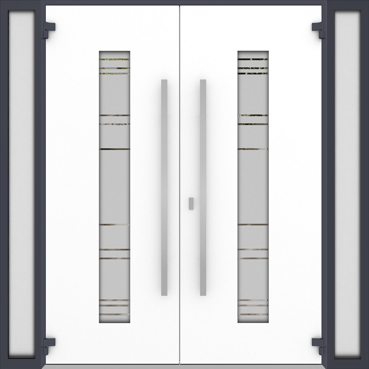 Vero 0757 Exterior Aluminum Double door view 2