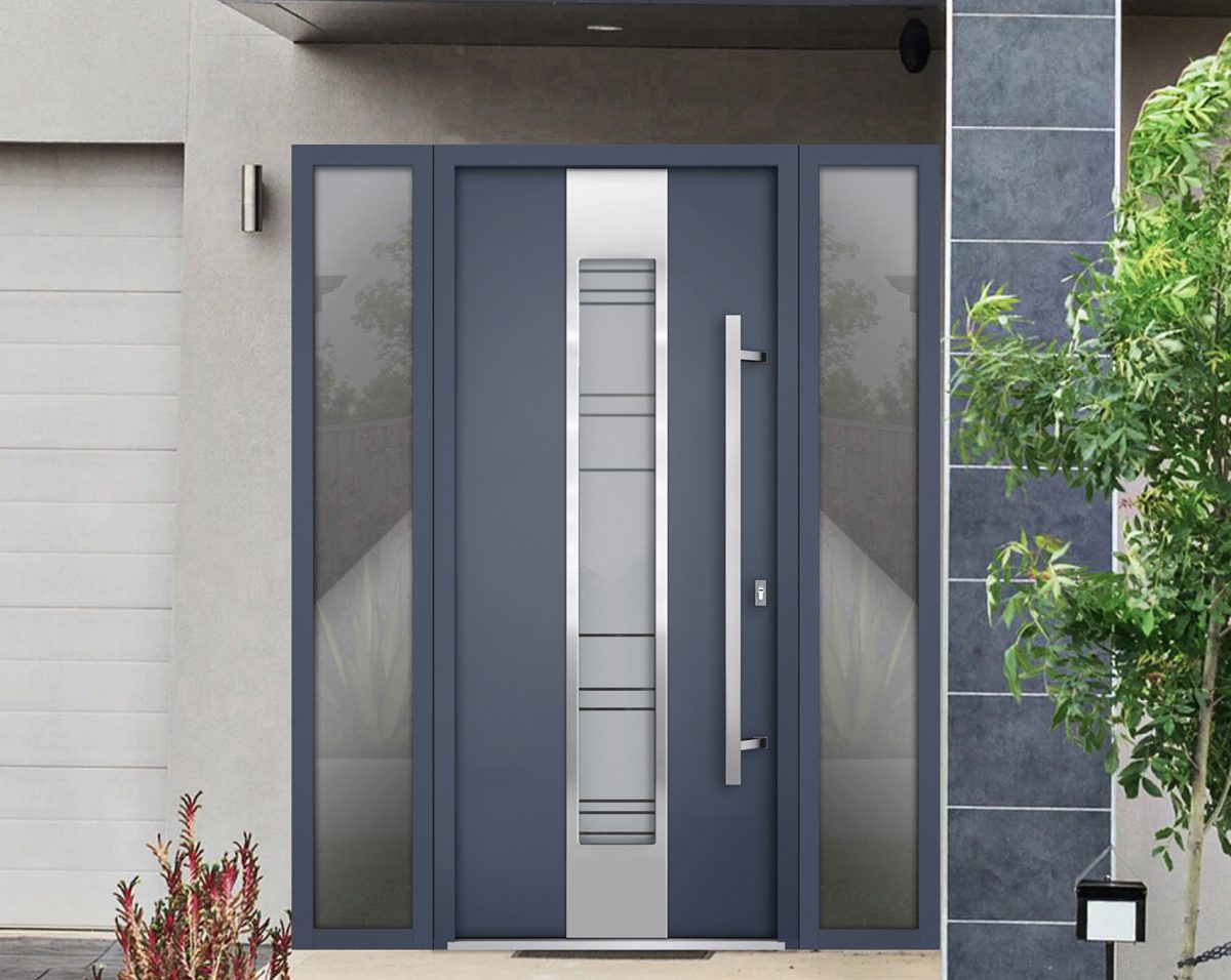 Vero 0757 Exterior Aluminum door view 3
