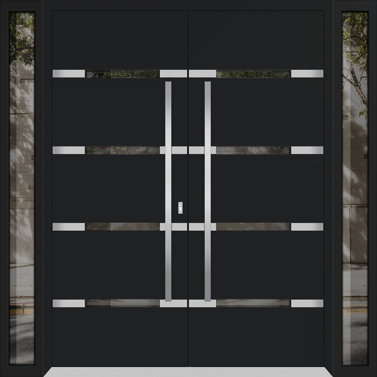 Vero 1105 Exterior Aluminum Double door
