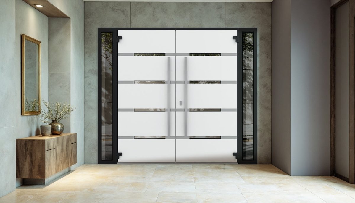 Vero 1105 Exterior Aluminum Double door view 4