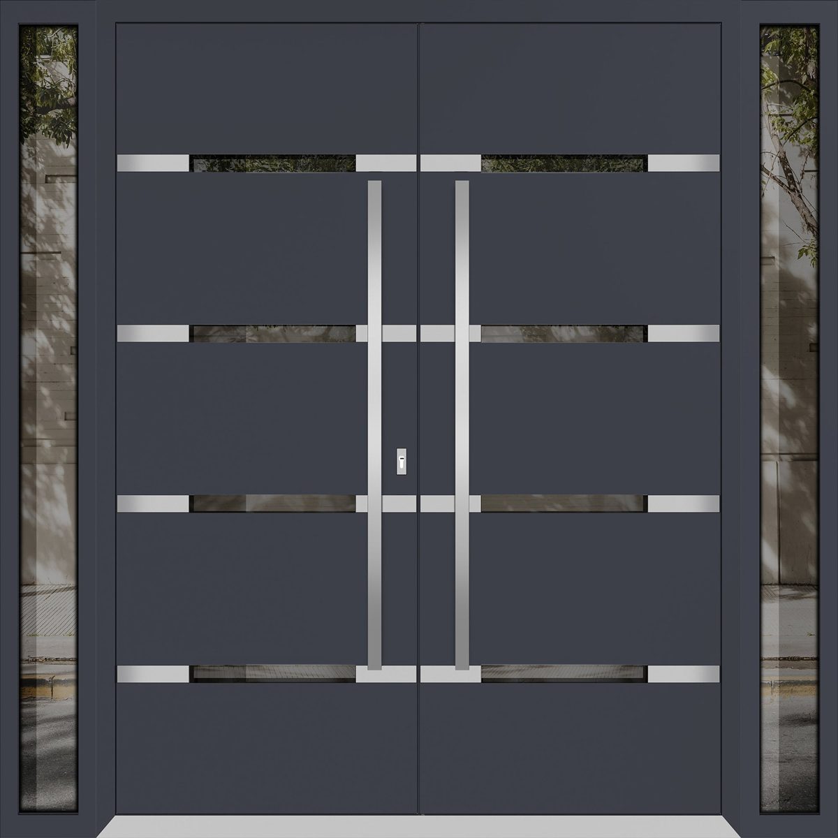 Vero 1105 Exterior Aluminum Double door view 5