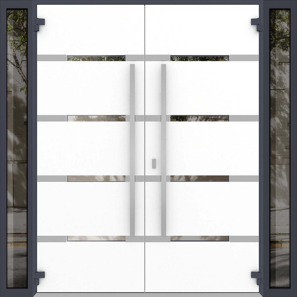 Vero 1105 Exterior Aluminum Double door view 6