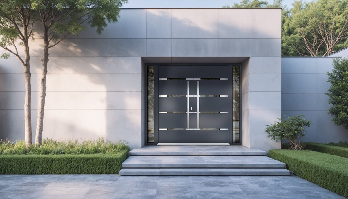 Vero 1105 Exterior Aluminum Double door view 7