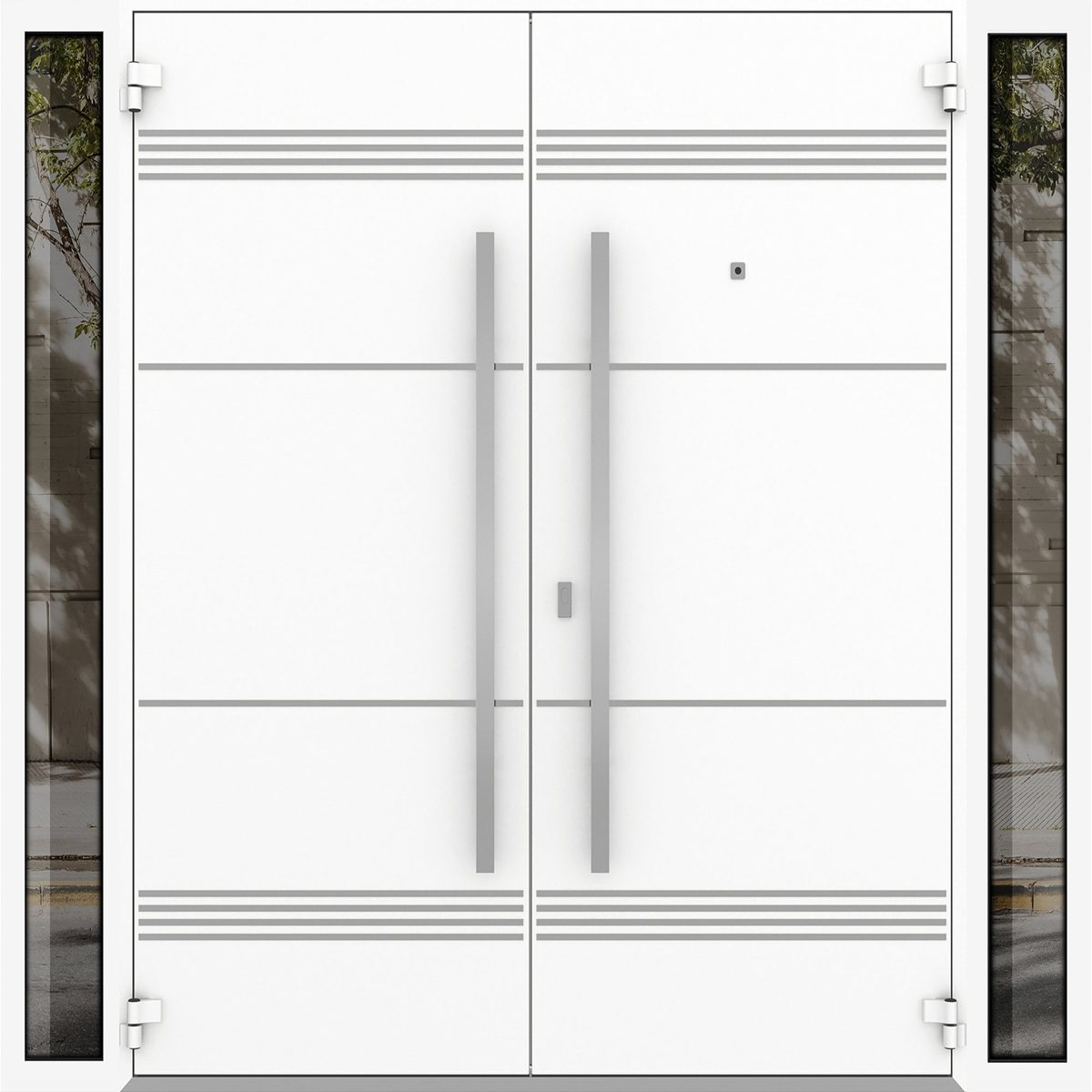 Vero 1705 Exterior Aluminum Double door view 2