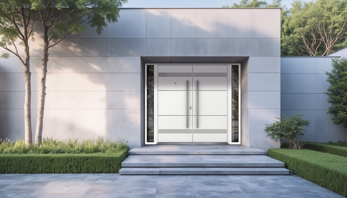 Vero 1705 Exterior Aluminum Double door view 3