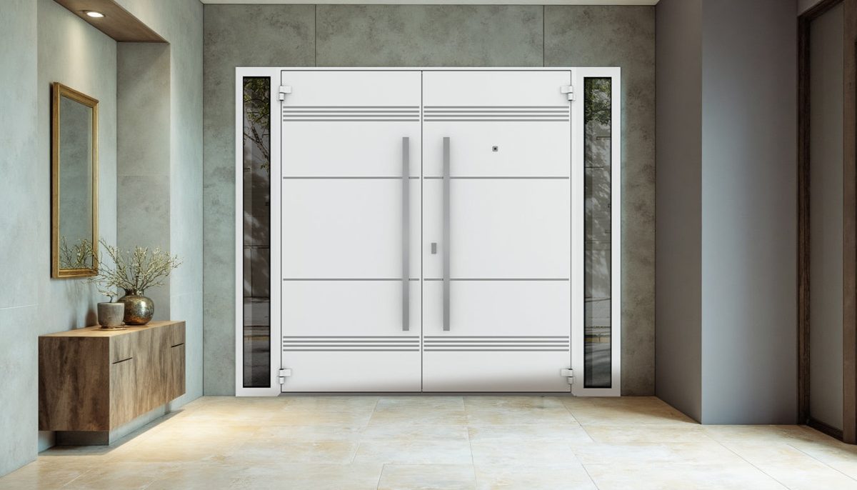 Vero 1705 Exterior Aluminum Double door view 4