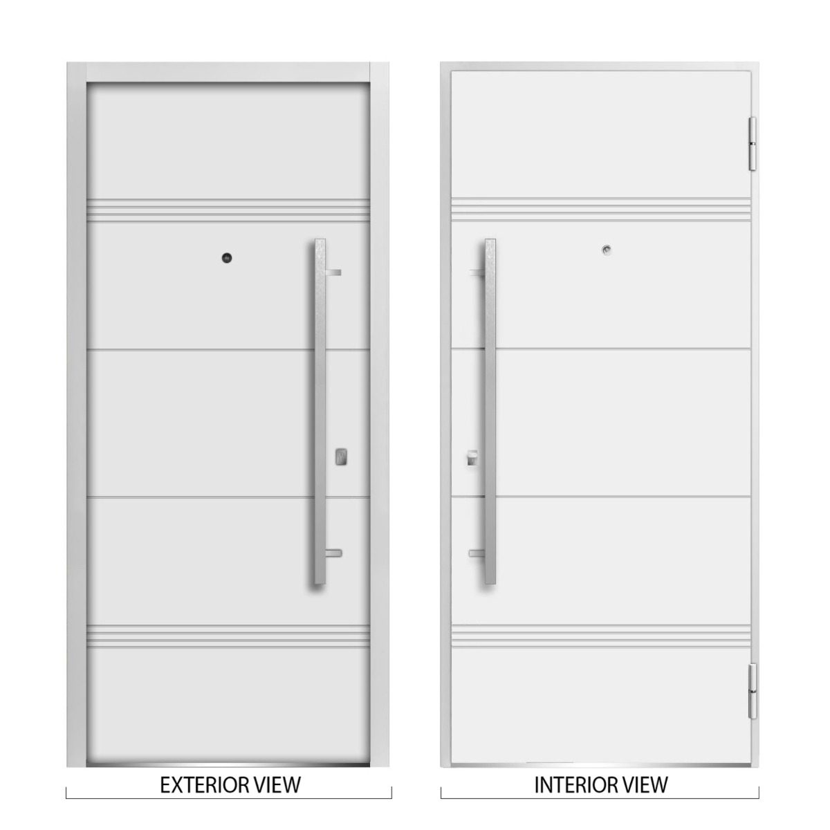 Vero 1705 Exterior Aluminum door view 4