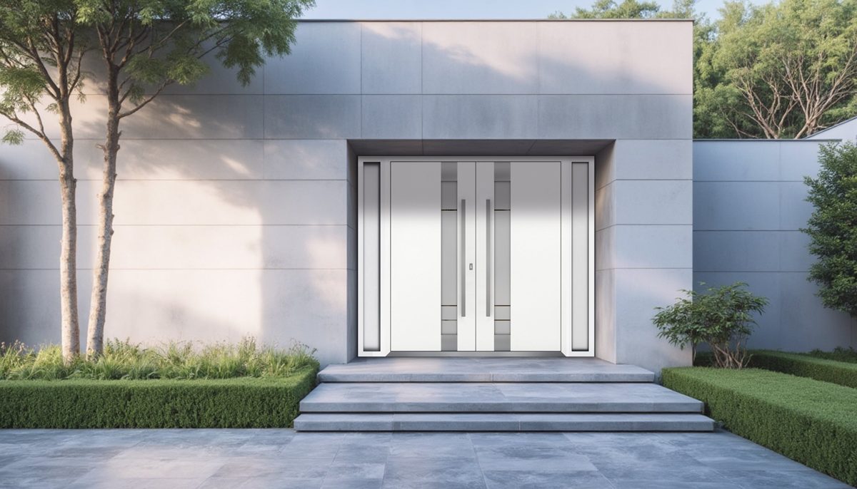 Vero 1713 Exterior Aluminum Double door view 3