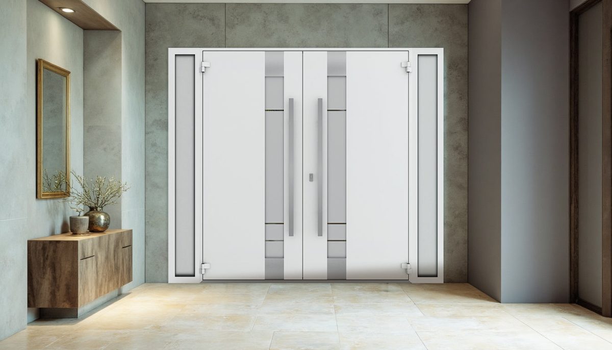 Vero 1713 Exterior Aluminum Double door view 4
