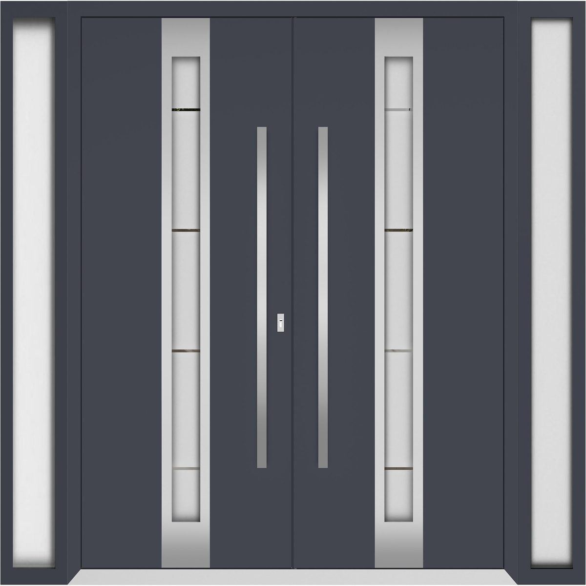 Vero 1717 Exterior Aluminum Double door — Doors Near Me, Los Angeles