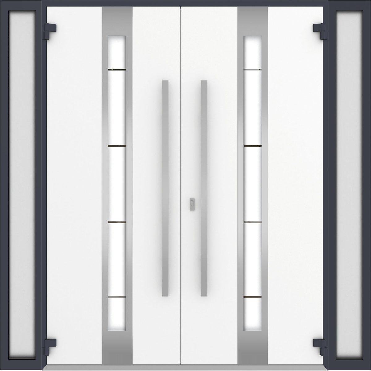 Vero 1717 Exterior Aluminum Double door view 2