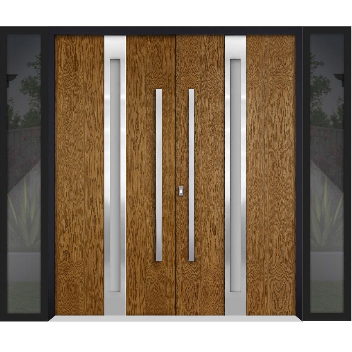 Vero 1744 Exterior Aluminum Double door — Doors Near Me, Los Angeles