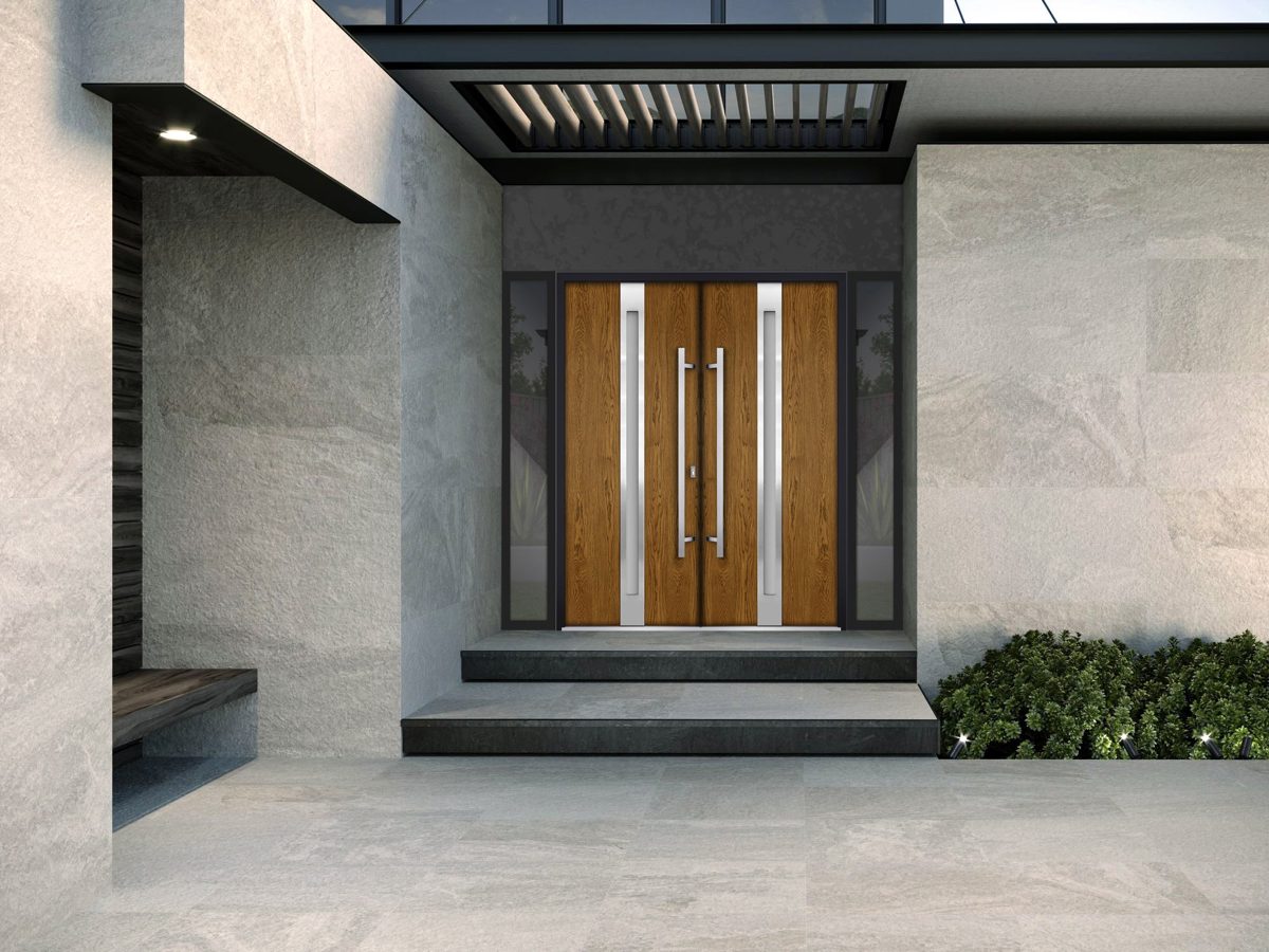 Vero 1744 Exterior Aluminum Double door view 7