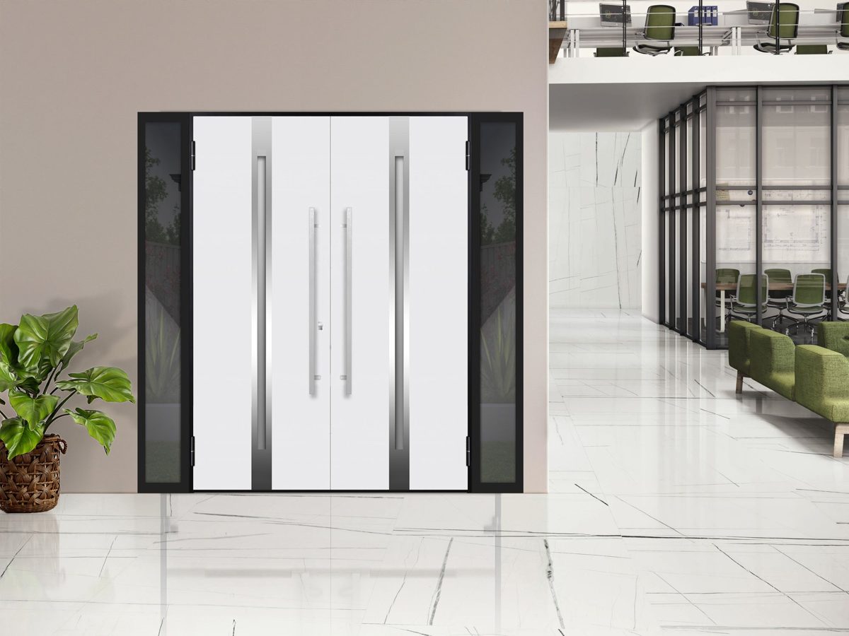 Vero 1744 Exterior Aluminum Double door view 8
