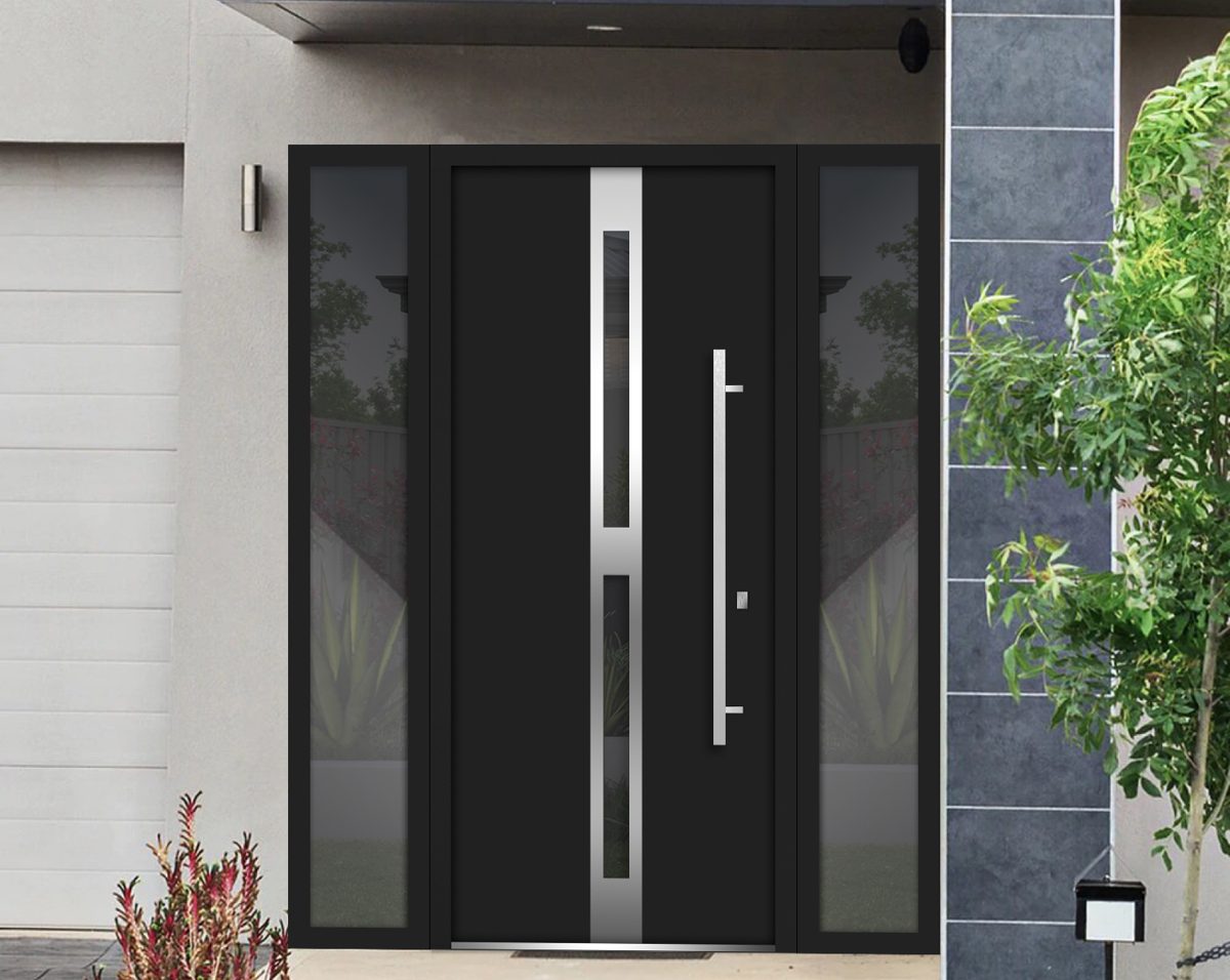Vero 1755 Exterior Aluminum door view 2